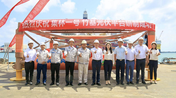 国内首个！中林集团合作研发的竹基海上光伏平台正式发布